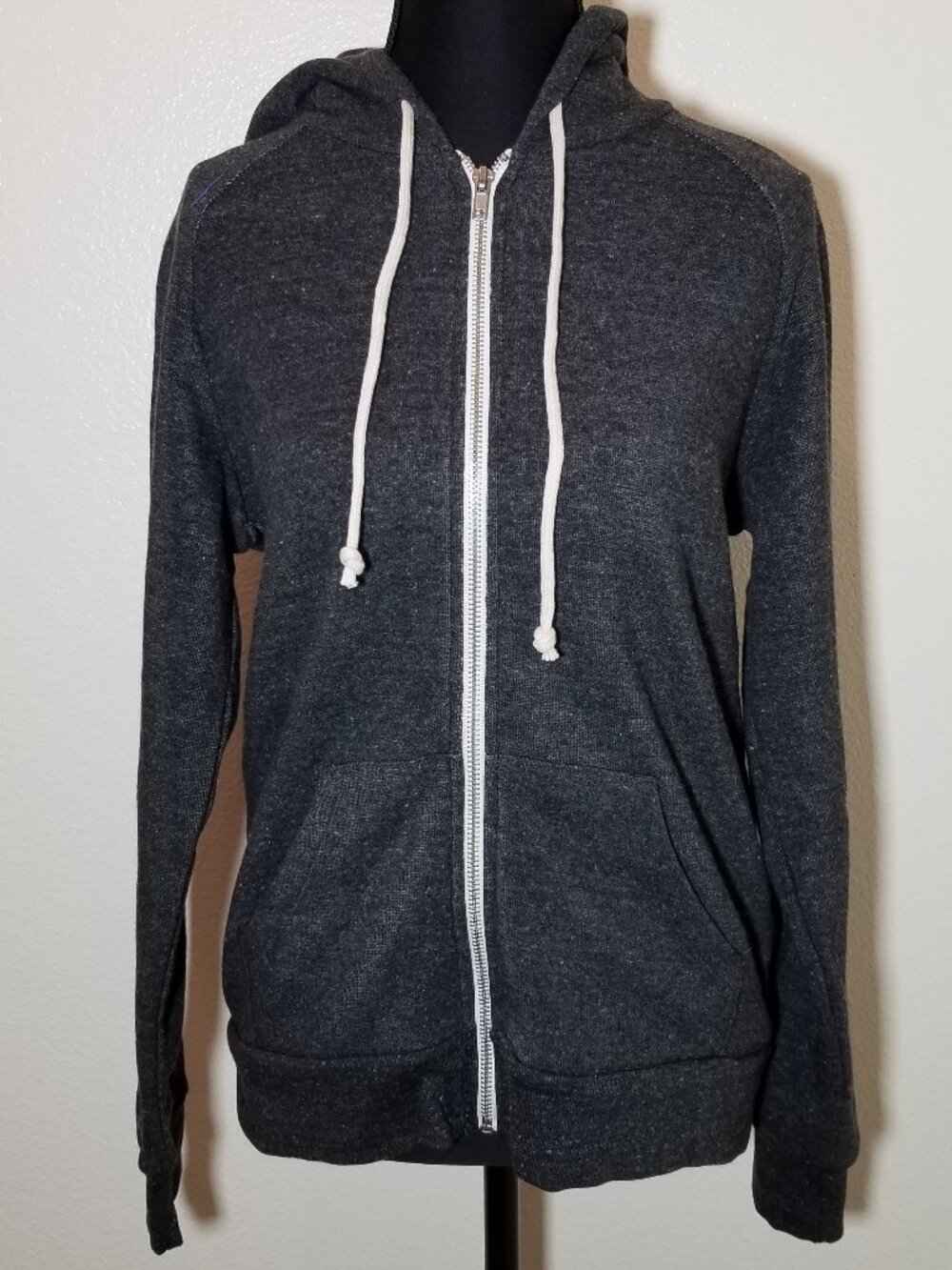 Alternative Apparel Earthleisure Hoodie Zip‎ Sweatshirt Size M Recycled Eco NWOT